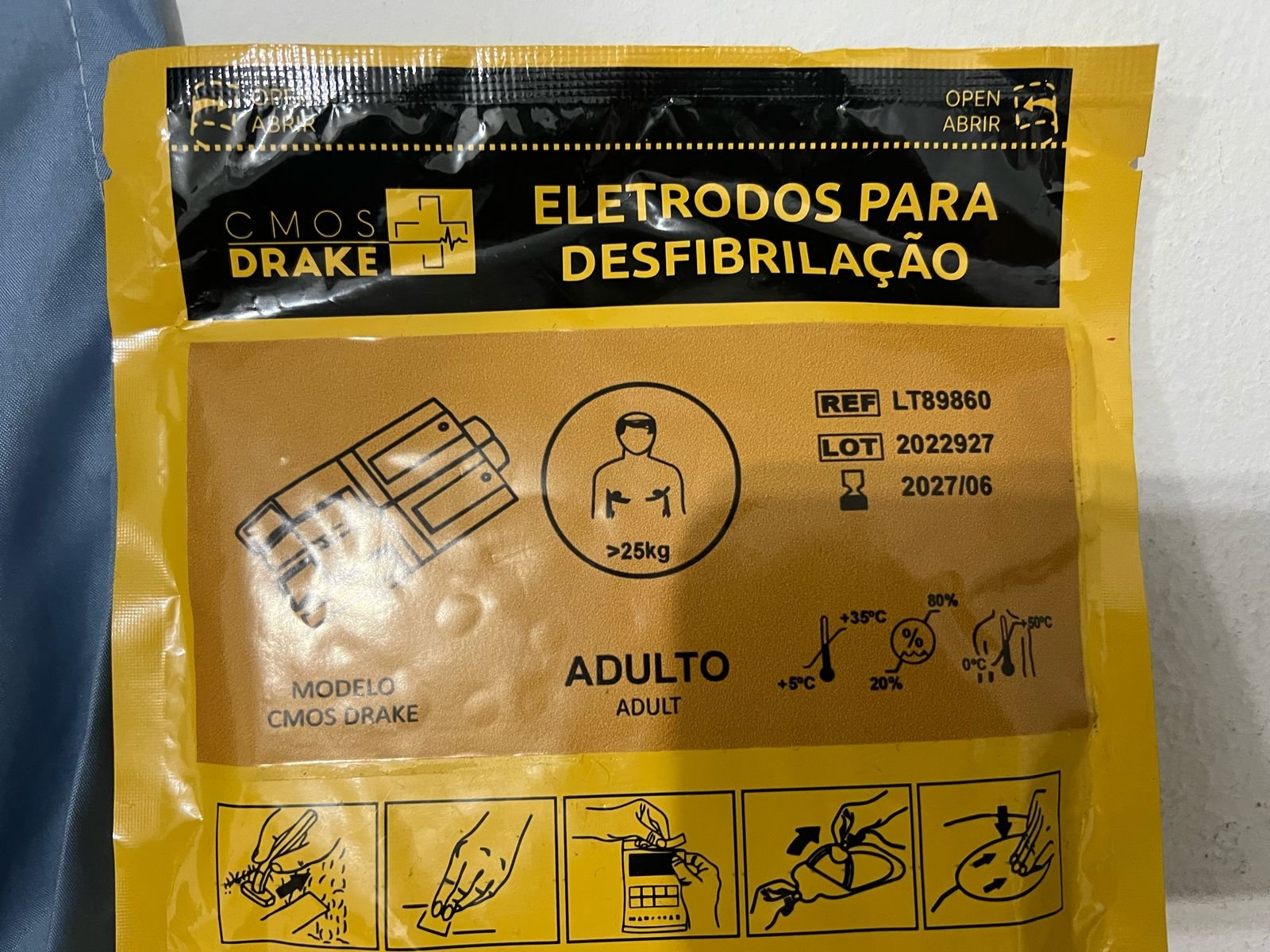 Eletrodo Dea Cmos Drake adulto 2