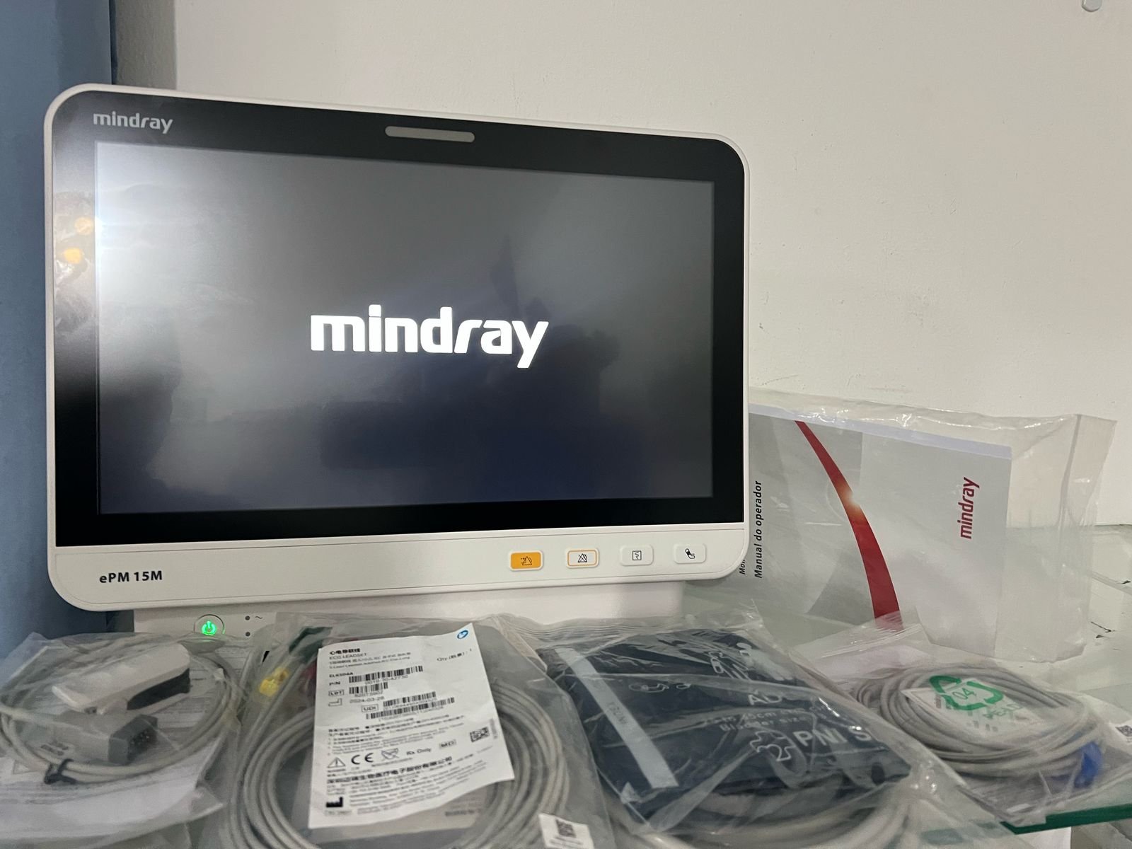 Monitor multiparametro mindray epm15 pressão invasiva 1