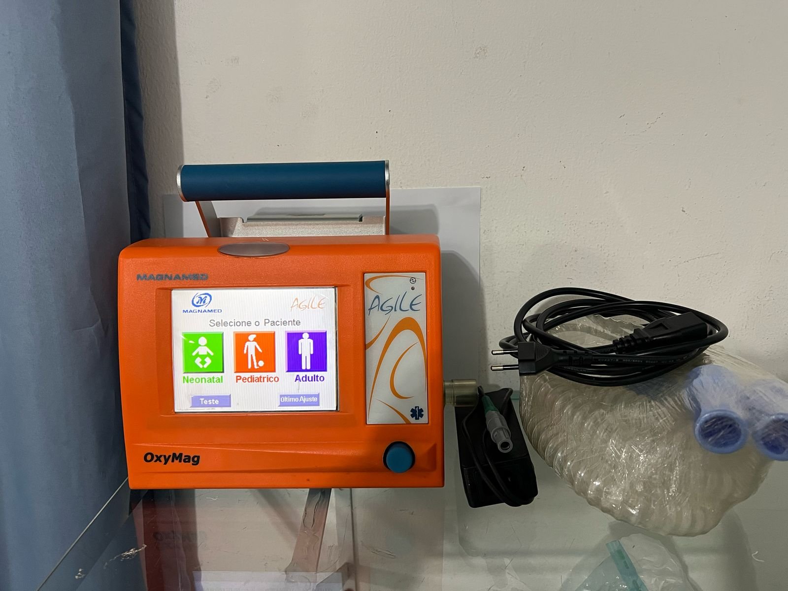 Ventilador pulmonar Oxymag magnamed agile ano 2023 1