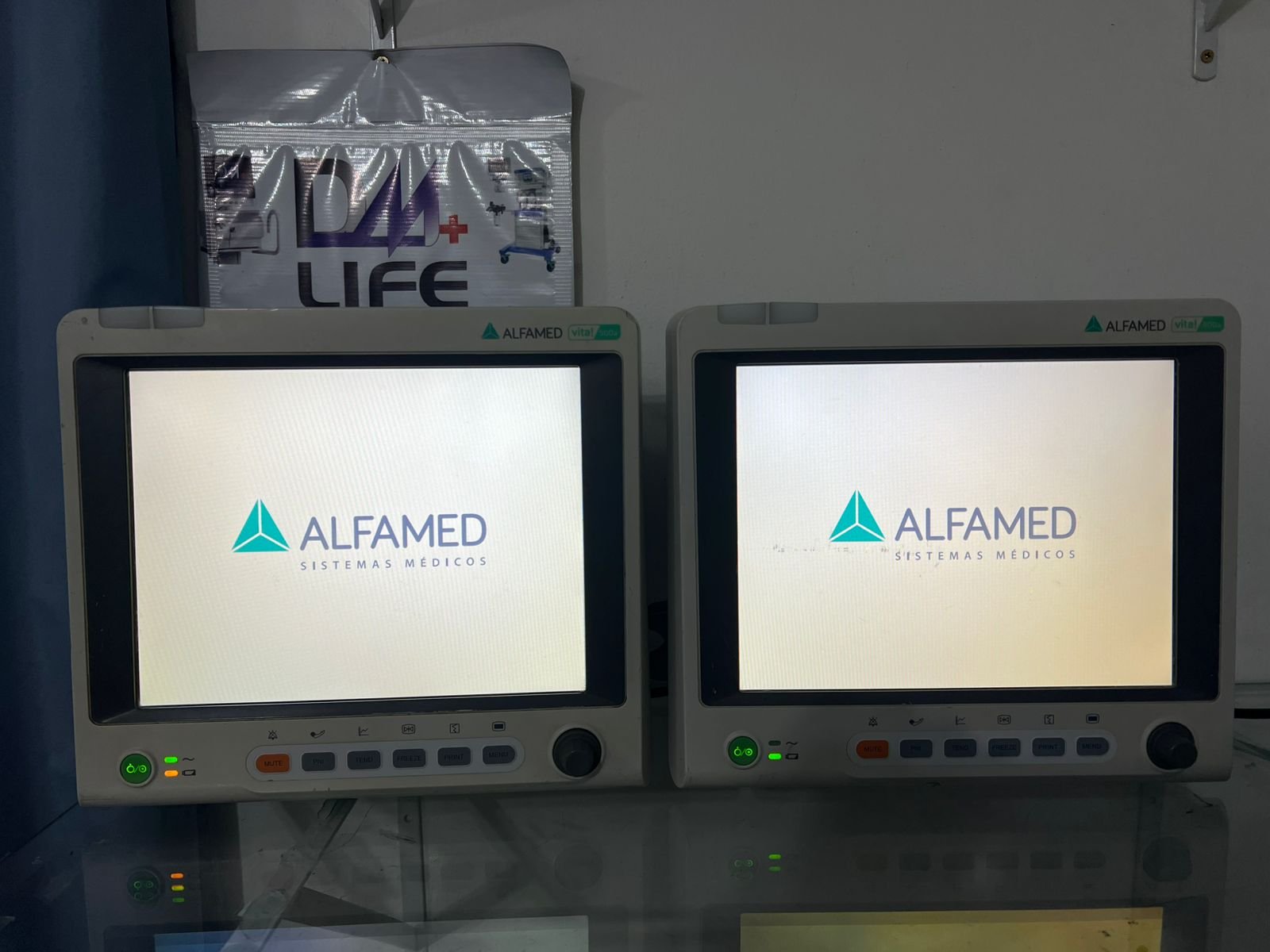 Monitor multiparametro alfamed vital semi novo