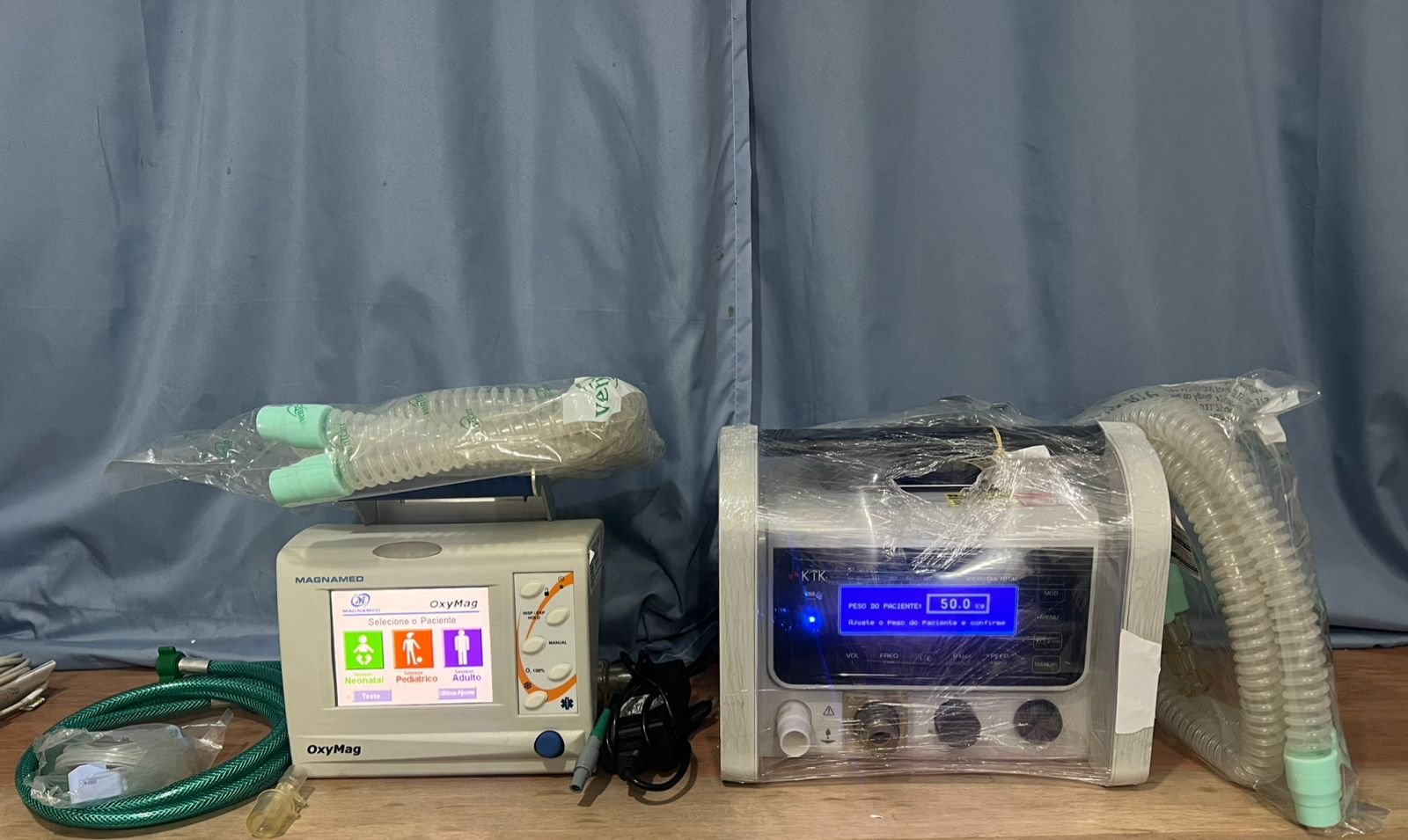 Respirador pulmonar Takaoka Microtak total semi novo